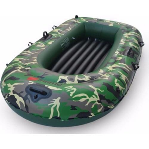 3 persons Inflatable Boat Thicken 0.4mm PVC Camouflage Inflatable Boat Drifting craft Kayak Fishing Boat Canoeing pool float