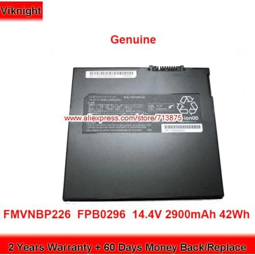 Genuine FPB0296 Battery FMVNBP226 for Fujitsu FMVNQL 7PA CP622200-01 Laptop 14.4V 2900mAh 42Wh