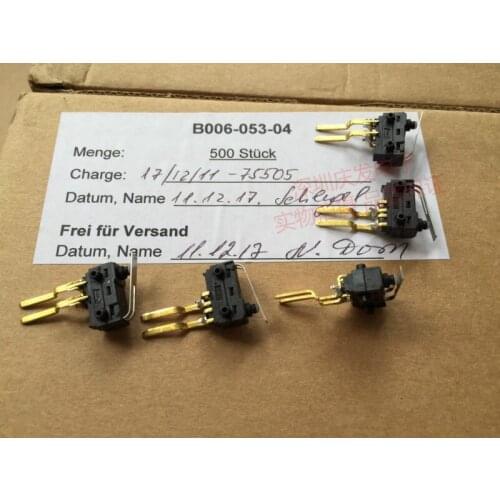 Original new 100% 14.5*5.3*7 gold-plated foot micro switch waterproof and dustproof handle miniature limit switch