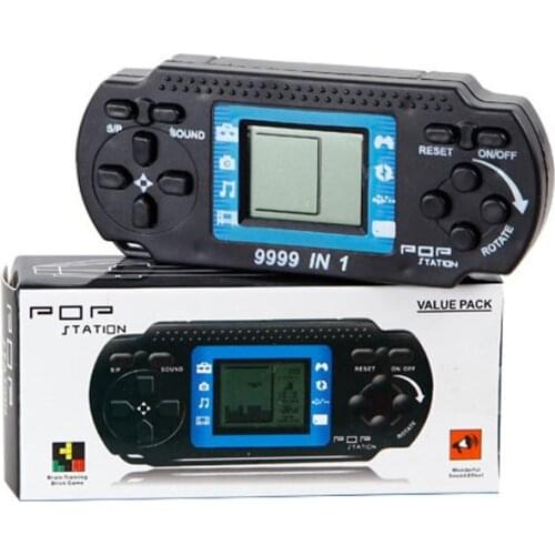 Portable Childrens Classic Game Players Tetris Kids Handheld Video Game Console Hand-held Gaming Device For PSP