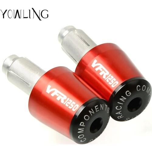 Motorcycle Handlebar Grips Bar Ends Cap Slider For HONDA VFR1200 VFR 1200 VFR 1200F VFR1200 2010 2011 2012 2013 2014 2015 2016