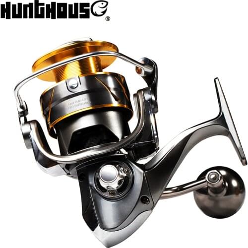 HuntHouse jigging fishing reel full metal spinning reel Saltist LSW3000- LSW10000 Jigging Spinning trolling reel 10BB Alloy 20kg