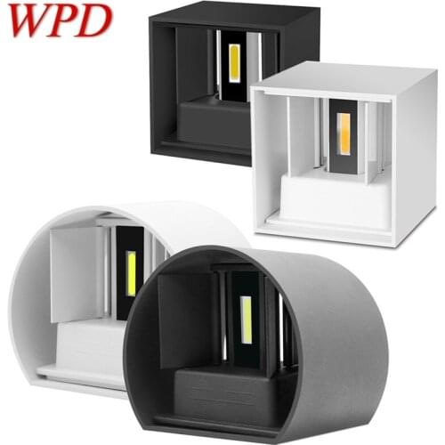 WPD Outdoor Wall Light Fixture LED Patio Porch Sconces Waterproof Creative Decorative For Bedroom Living Room