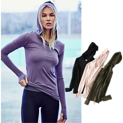 FNOCE 2020 winter womens sport hoodeies young fashion casual streetwear solid long sleeve hooded tight slim elegant hoodies