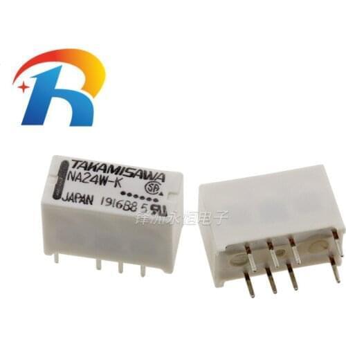 10PCS New Original NA3W-K 3VDC NA5W-K 5VDC NA12W-K 12VDC NA24W-K 24VDC Signal Relay 2A 8PIN ROSH certification