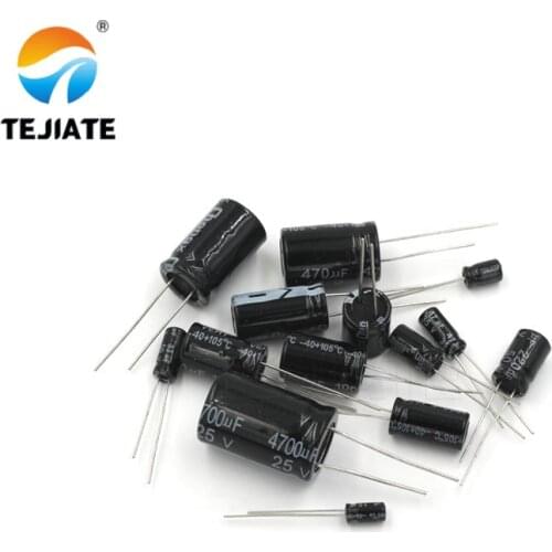 20PCS Electrolytic Capacitor 250V/400V/450V 22UF 47UF 100UF 220UF 470UF 680UF 1000UF 1500UF 1800UF 2200UF 3300UF 4700UF 10000UF