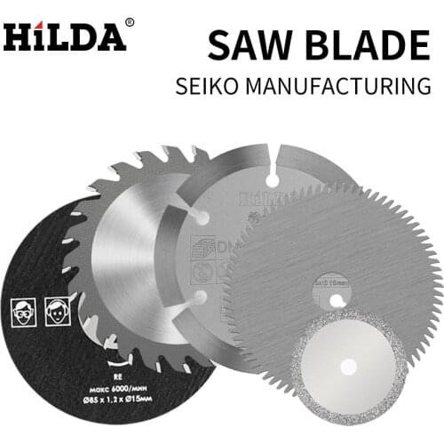 HILDA 3 pcs Electric Saw Blades For Power Tool Circular HSS Saw Blade Dremel Cutter Circular Mini Saw Blades For Woodworking