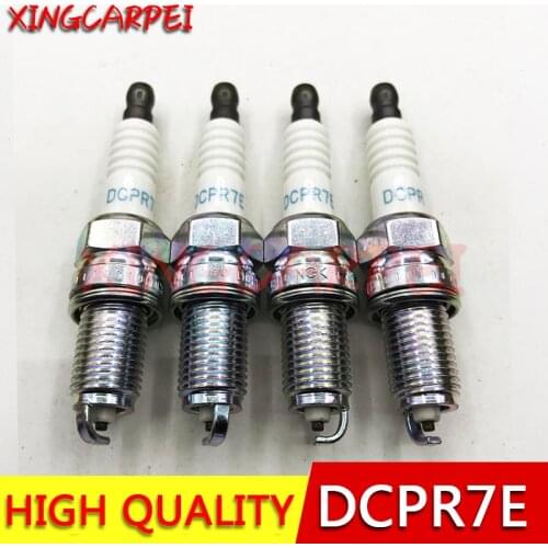 DCPR7E-3932 4pcs Car Spark Plug For Polaris Victory Predator Outlaw DCPR7E 3932 Car Accessories