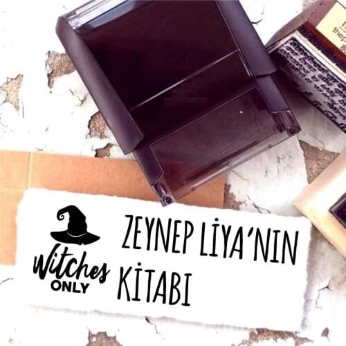 Personalized Design Name Written Book Stamp-42