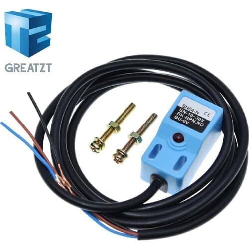 GREATZT SN04-N SN04-N2 SN04-P SN04-P2 DC NPN PNP NO NC 4MM DC 10-30V SN04 Inductive Proximity Sensor Detection Switch