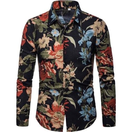 European and American style mens shirt season new mens casual suit shirt