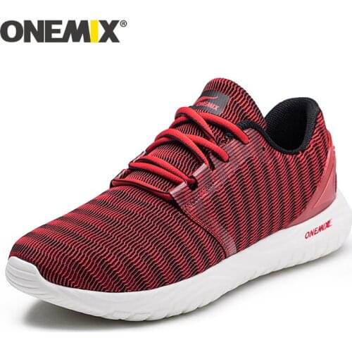 ONEMIX 2020 Men Lightweight Running Shoes Outdoors Fur Vamp Jogging Shoes Walking Sneakers Flexible Soft Breathable Sports Shoes