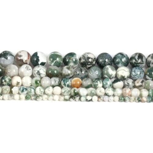 Natural Rhodochrosite Round Loose Beads 4 6 8 10 12 MM Pick Size For Jewelry Making 15" Strand Exquisite Gift DIY Jewelry