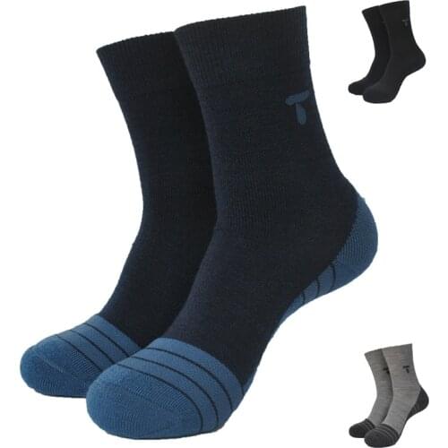 1 Pair Outdoor Sports Merino Wool Thick Trekking Socks Men'w Socks Womens Socks 5 Colors