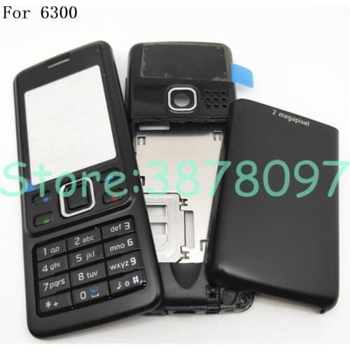 New For Nokia Lumia 6300 Housing Cover Door Frame + Battery Back Cover+Keypad +Logo