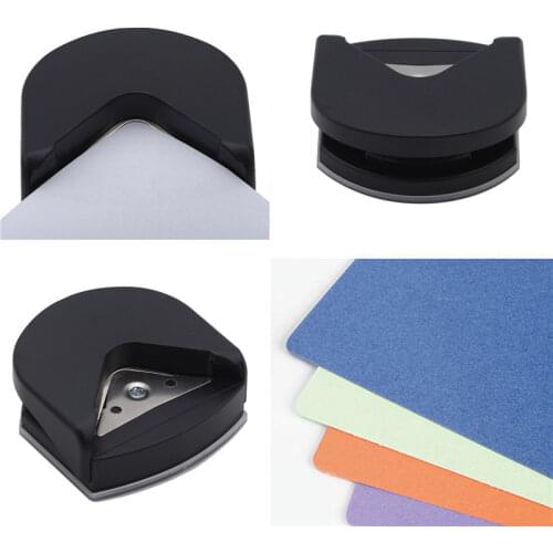 Black Business Card Rounded Corner Cutter DIY Tools Office Company Accessories Corner Rounder Paper Punch Card Photo Cutter Tool
