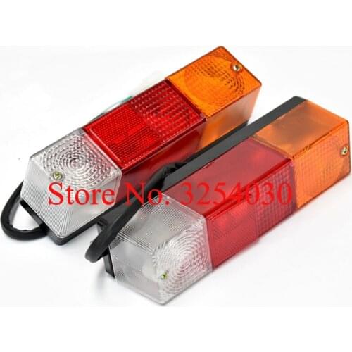 Supply Domestic Yellow/Red/White 5 Wires 24V Rectangle Tail Light Taillight HX-022 220*54*58mm for TCM Forklifts
