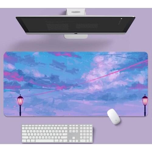 Cartoon Moon Rubber Mouse Durable Desktop Mousepad Large gaming laptop XL non-slip rubber office computer mouse pad