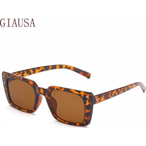 GIAUSA The trend of RETRO SUNGLASSES with small frame and narrow frameGafas de sol retro glasses square sunglasses