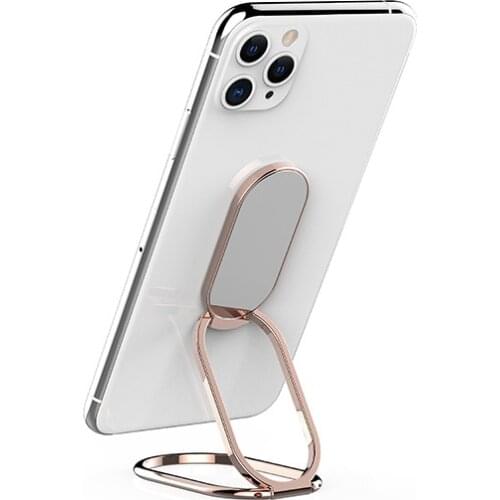 Universal Phone Finger Ring Holder Kickstand Foldable Ultra-Thin Cell Phone Back Grip Stand for iPhone iPad Tablets New Arrive