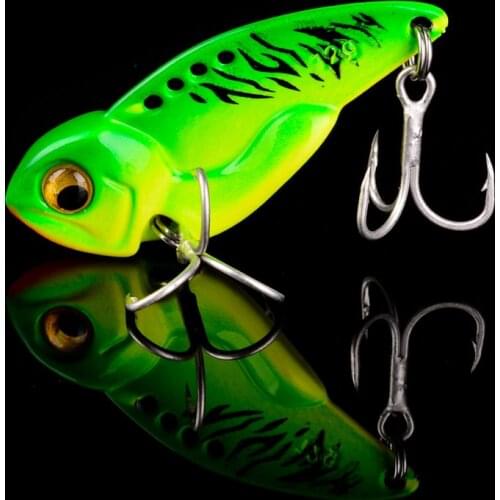 1Pcs Metal VIB Vibration Bait Spinner Spoon Fishing Lures 5 7 10 14 g Jigs Trout Winter Fishing Wobblers Hard Baits Tackle Pesca