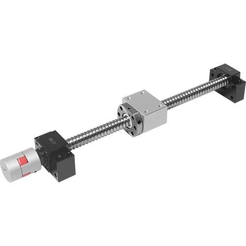 1PC High-Precision Ball Screw Set SFI1605/2005/2505/3205 with SFI nut 500 600 650 800 1000 1050 1100 1150mm +BKBF12/15/20/25
