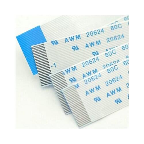 100pcs FFC/FPC Flexible Flat Cable 1.0mm pitch 26 Pin 200mm Isotropy(A) or Anisotropy(B) cable welcome custom-made Order