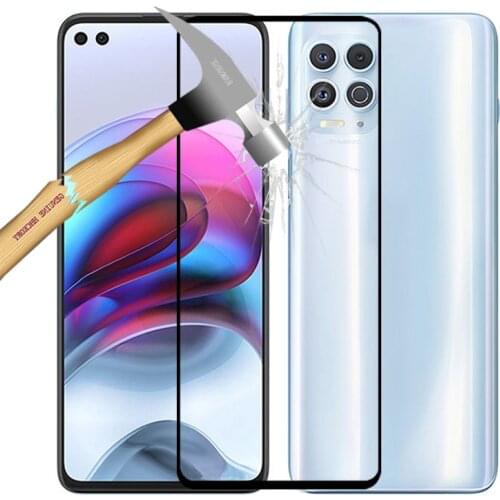 3D Full Glue Tempered Glass For Motorola MOTO Edge S Full Cover 9H film Screen Protector For Motorola MOTO Edge S