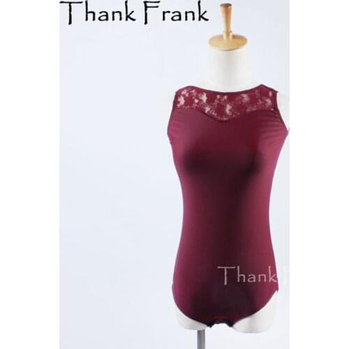 Ballet Dance Leotard For Women Sleeveless Leotards For Girls Ballet Practice Dancewear Adult Gymnastics Leotards Costumes TF1005