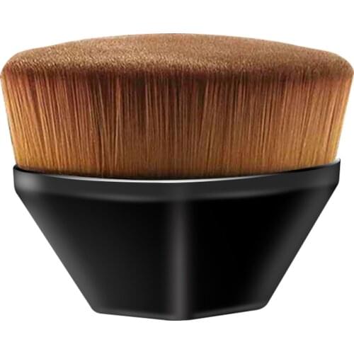 High Density Seamless Foundation Brush BB CC Cream Makeup Brushes Loose Powder No Trace Foundation Brush Makeup Tool Black Pink