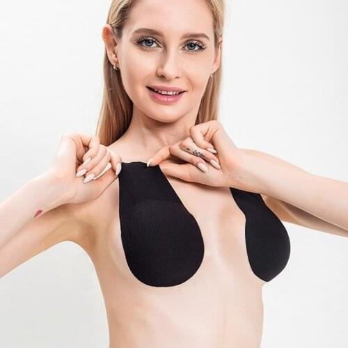 Strapless Silicone Breast Lift Sticker, Invisible Drop-shaped Breast Sticker, Ultra-thin and Comfortable Nipple Lift Sticker