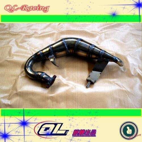 Performance Exhausted Side Pipe for Rofun rovan LT trucks LOSI 5ive T KM X2 30 Degree North Truck rc car parts
