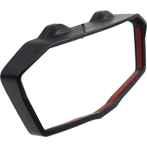 Black Motorcycle Instrument Surround Meter Gauges Decoration For MT07 FZ-07 2014 2015 2016 2017