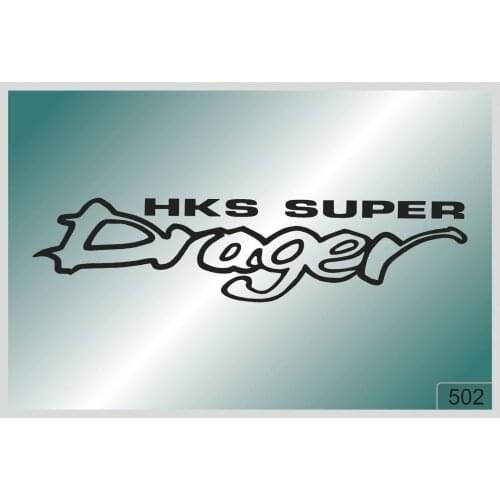 For SUPER DRAGER -2 pcs. stickers HIGH QUALITY different colors 502