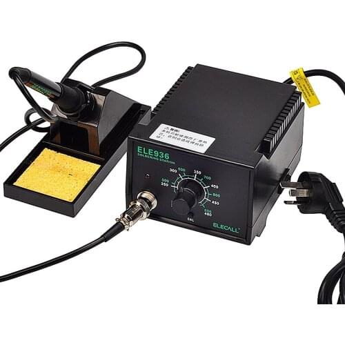ELE936 50W 220V Electric Iron Automatic Temperature Control Anti-static Metal Heater Soldering Station