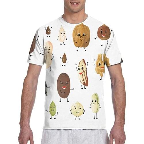 T Shirt For Men Casual T-shirts Personalized Short Sleeve 3D Casual Tees Large Size T Shirt For Men Clothing