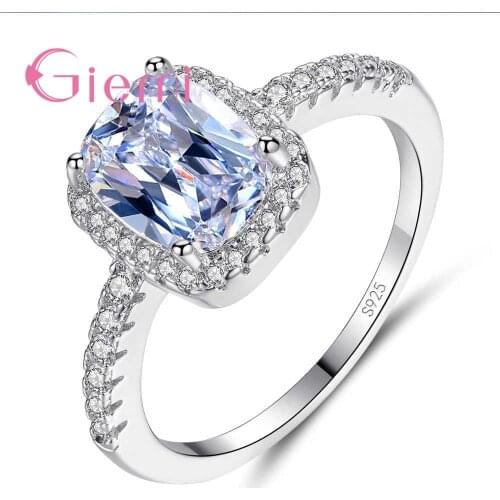 Hot Sale Women Fashion Jewelry Rings For Sale 100% New Brand 925 Sterling Silver Trendy Jewelry Accessory For Wedding Engagement