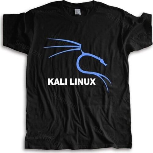Cotton tshirt men summer tees Kali Linux Tees - Popular Tagless T-Shirt new fashion tee-shirt man tee