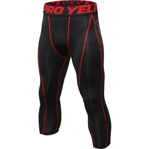 Running Compression Pants Tights Men Sports Leggings Fitness Sportswear Long Trousers Gym Training Pants Skinny Leggins