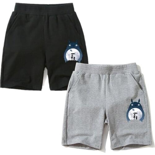 Cute totoro kids short pants baby girls shorts fashion children bottoms Mario icons little boys summer shorts 100% cotton 3-14T