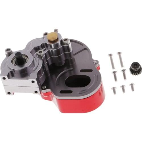 Metal Gear Box Set Gearbox Assembly for Axial SCX10 1/10 RC Crawler Car Part