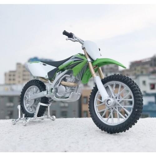 Maisto 1:18 Scale Alloy Motorbike Model Toy Off Road Mountain Bike KX250F Simulation Motorcycle Models Collectible Kids Toys