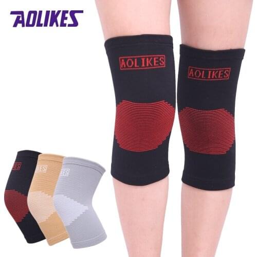 AOLIKES Nylon Compression Breathable Knee Sleeve For Exercise