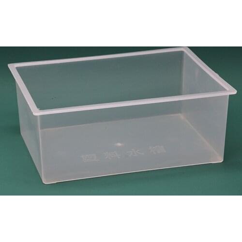 Plastic Square Sink Laboratory Transparent Square Plastic Sink Chemical Experiment Equipment