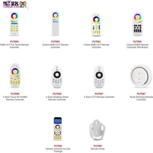MiLight FUT006 FUT007 FUT088 FUT089 FUT087 FUT090 FUT092 FUT095 FUT096 Remote 2.4G RF Wireless LED Remote RGB Controller Dimmer
