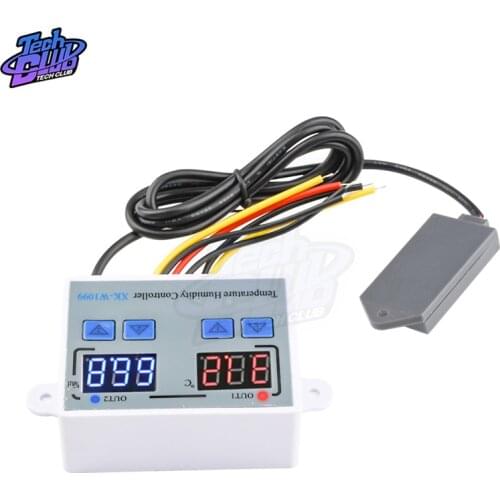 W1099 Intelligent Digital Display Temperature And Humidity Control Regulator Heating Cooling Control