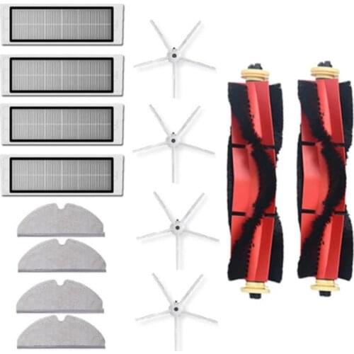Removable Main Brush Washable HEPA Filter for Xiaomi Roborock S6 S60 S65 S55 MAX T6 Tanos Mopping Cloth Spare Parts