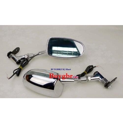 LED for HONDA CBR1000RR CBR600RR 2003-2008 KAWASAKI NINJA636/ZX6R/ZX6RR 2005-2008 YAMAHA YZF R6 02-08 Motorcycle Mirrors Buygbr