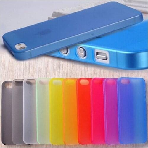 Ultra-Thin Clear Case For Iphone 8 8 Plus 7 7Plus Soft Matte Capa For Iphone 6 6S Plus 5 5S SE 5C X XS XR 4 4S Cases Transparent