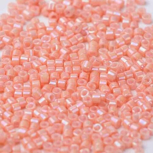 Japanese Miyuki Delica Opaque Glazed Luster Beads For DIY Jewelry Decorative 1.6x1.3MM 3grams/Lot Approx 600pieces